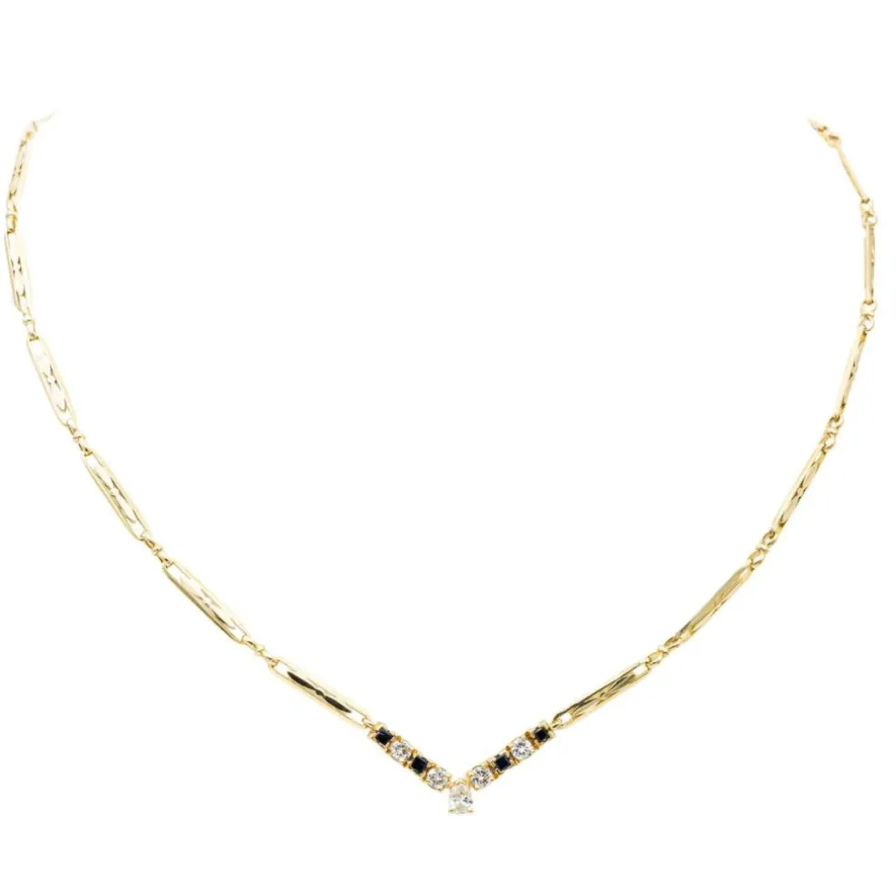 Collier Or jaune Diamant