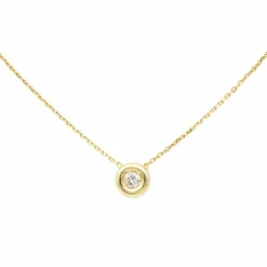 Collier Or jaune Diamant