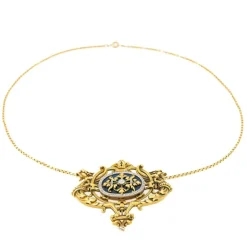 Collier Or jaune Diamant
