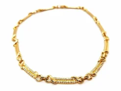 Collier Or jaune Diamant