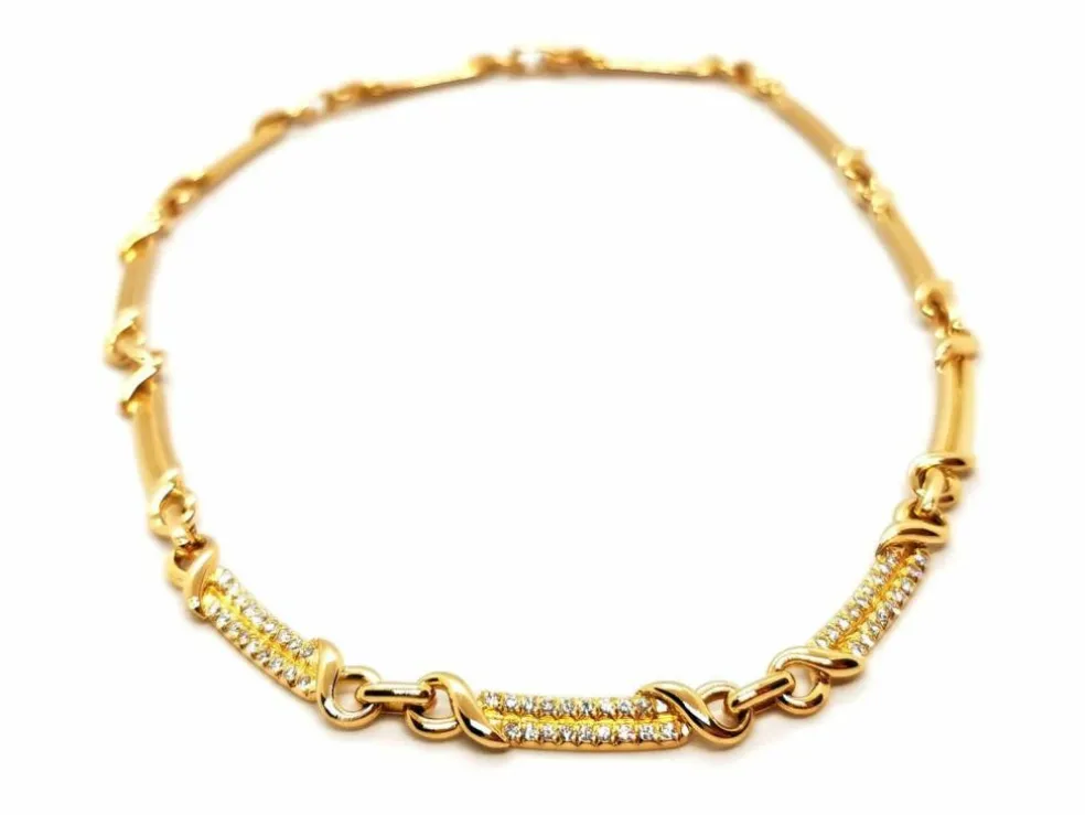 Collier Or jaune Diamant