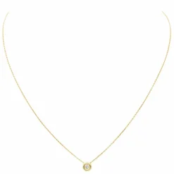 Collier Or jaune Diamant