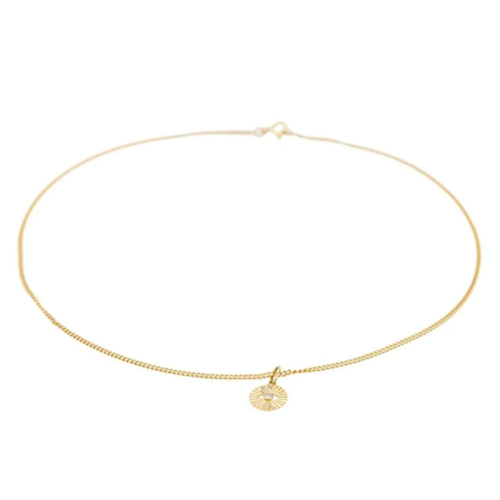 Collier Or jaune Diamant