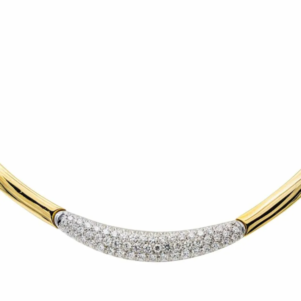 Collier Or jaune Diamant