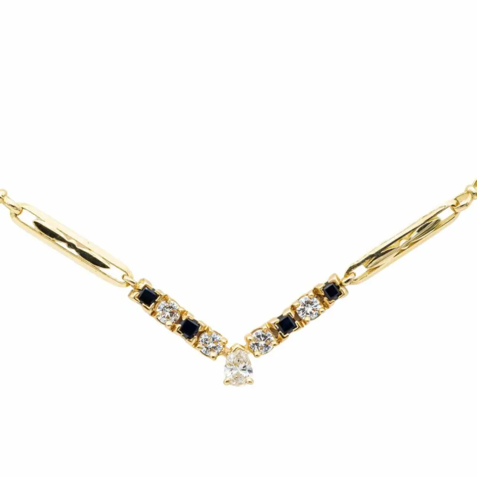 Collier Or jaune Diamant
