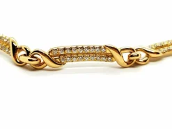 Collier Or jaune Diamant