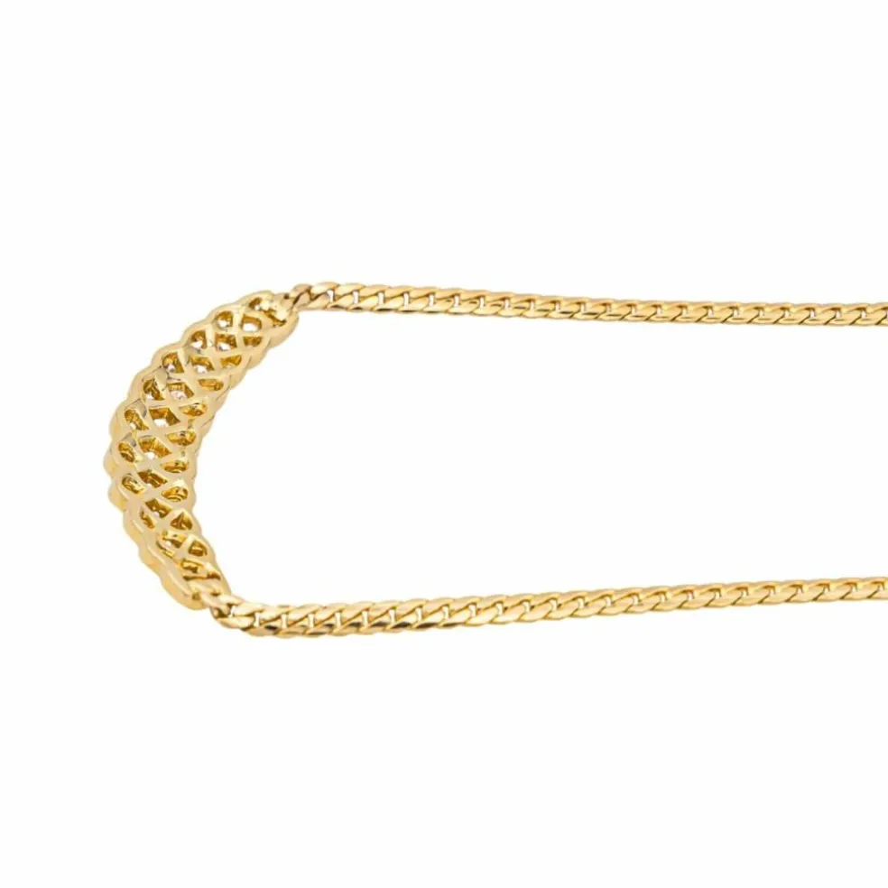 Collier Or jaune Diamant