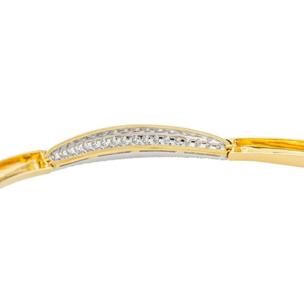 Collier Or jaune Diamant