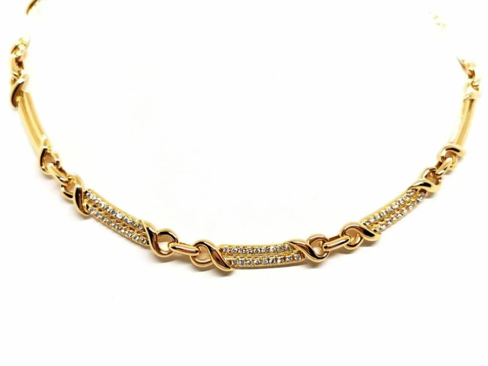 Collier Or jaune Diamant