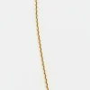 Collier or jaune diamants rubis