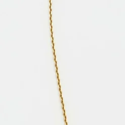 Collier or jaune diamants rubis