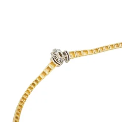 Collier Or jaune Emeraude