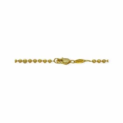 Collier or jaune et perles d'or