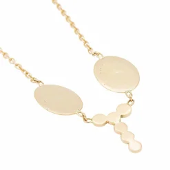 Collier Or jaune Jade Jadéite