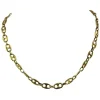 Collier Or Jaune Maille Grain de Café