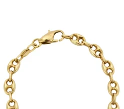 Collier Or jaune maille 