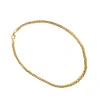 Collier Or Jaune Maille Palmier