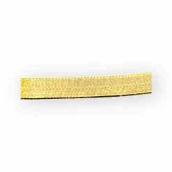 Collier or jaune maille serpent