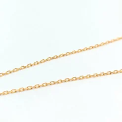 Collier or jaune, émeraude et diamants