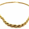 Collier Or jaune, Or blanc