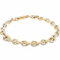 Collier Or jaune, Or blanc