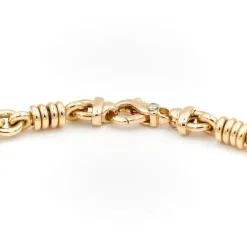 Collier Or jaune, Or blanc Diamant