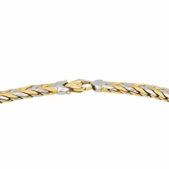 Collier Or jaune, Or blanc