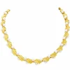 Collier Or jaune Perle, Diamant
