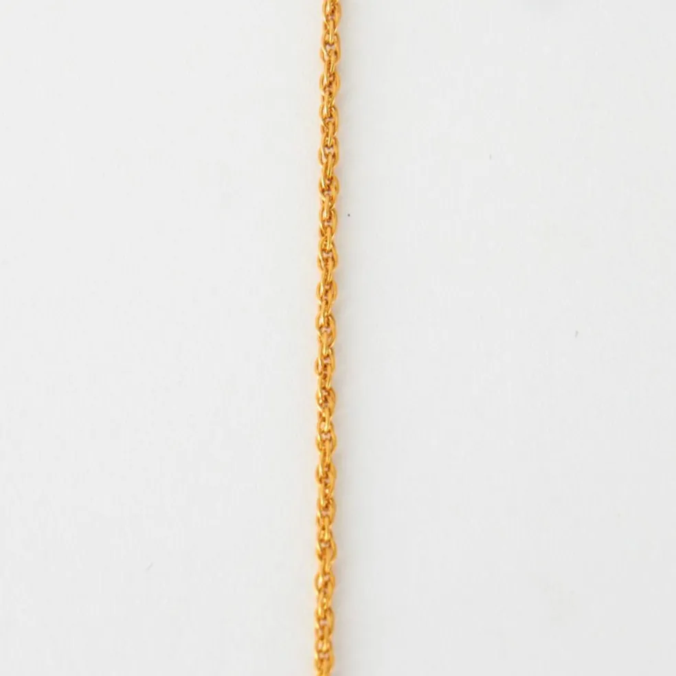 Collier or jaune perle saphirs rubis émeraudes