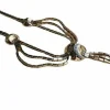Collier or jaune, platine et diamants