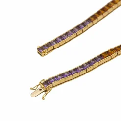 Collier Or jaune Tourmaline