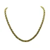Collier Or Maille Palmier
