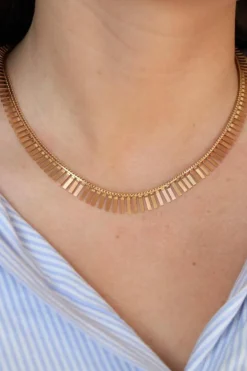 Collier Or rose