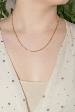 Collier Or rose