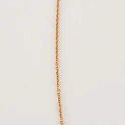 COLLIER OR ROSE 3 DIAMANTS 0,09ct
