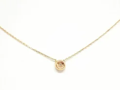 Collier Or rose Diamant