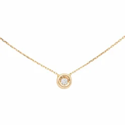 Collier Or rose Diamant