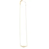 Collier or rose diamant