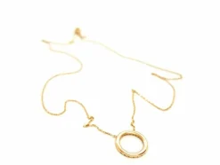 Collier Or rose Diamant