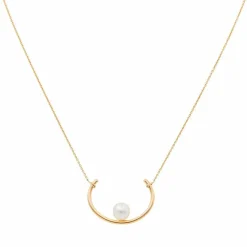 Collier Or rose Perle
