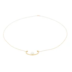 Collier Or rose Perle