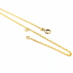 Collier papillon or jaune et diamant