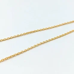 Collier papillon or jaune et diamant