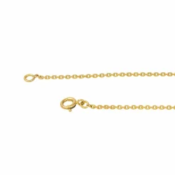 Collier Papillon Or jaune Emeraude