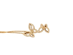 Collier Papillons Ponte Vecchio Or Jaune Diamants