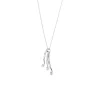Collier pendentif 3 diamants