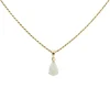 Collier pendentif - Or jaune & Opale