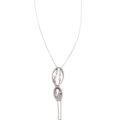 Collier Pendentif 2 ovales