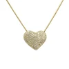 Collier Pendentif Coeur - Or et diamants