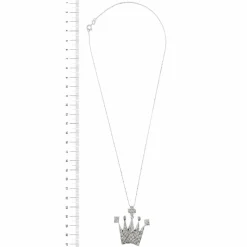 Collier pendentif couronne